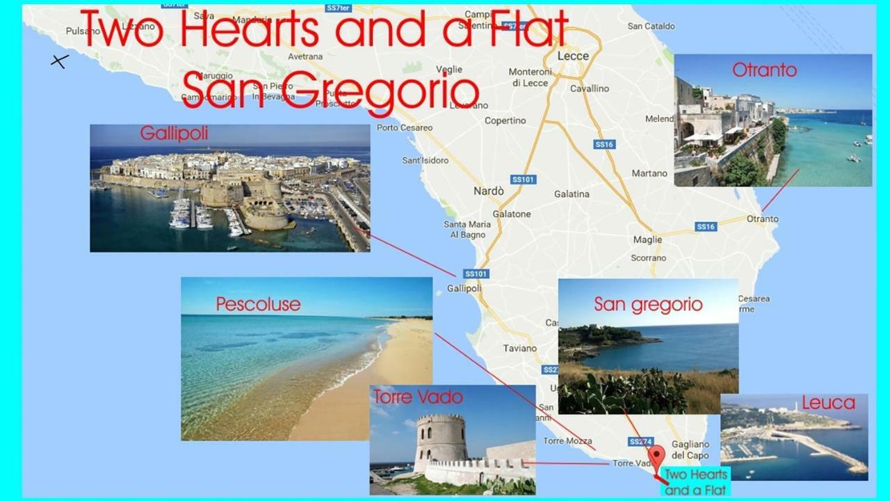 Two Hearts And A Flat San Gregorio Apartment Santa Maria di Leuca Exterior photo